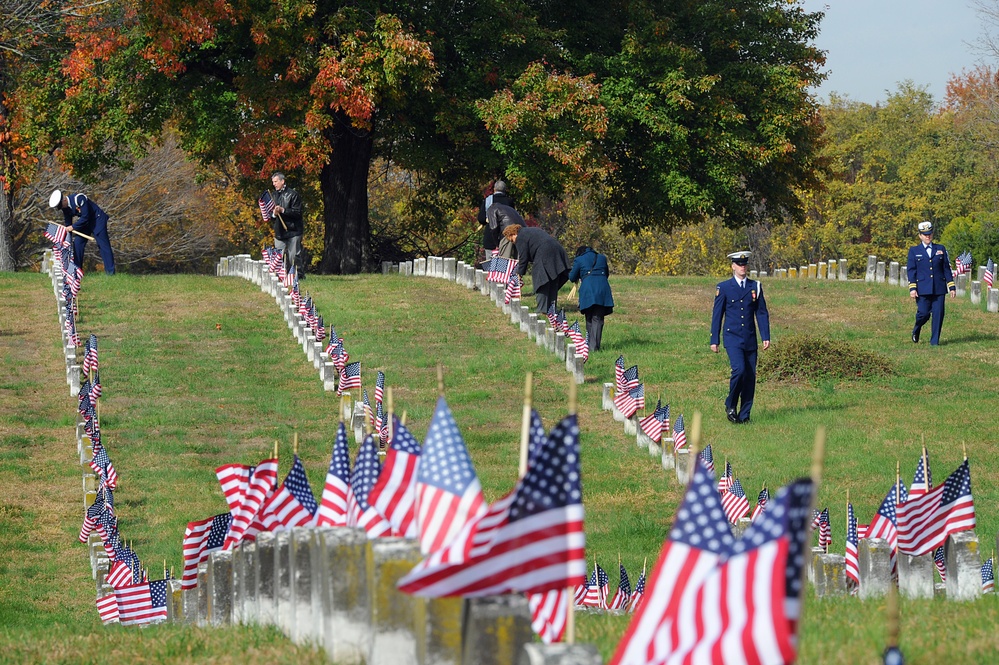 Flags Across America at St. Elizabeths