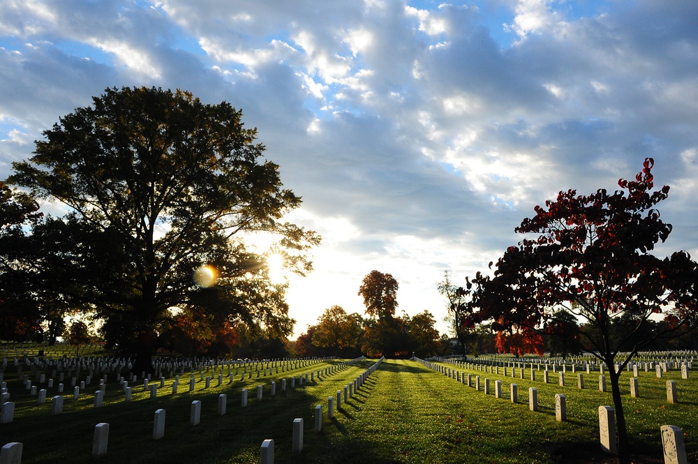 Sunrise over Arlington