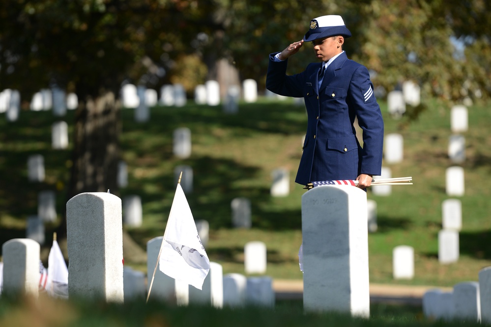 15th Annual Flags Across America at Arlington