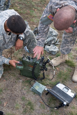 Troops maintain skills with radio training