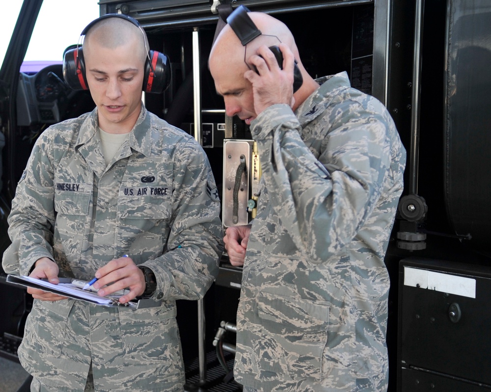 Col. Quinn learns the 'fuels' trade