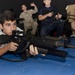 Marines show Poolees weapons handling and combat simulation