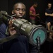 Marines show Poolees weapons handling and combat simulation