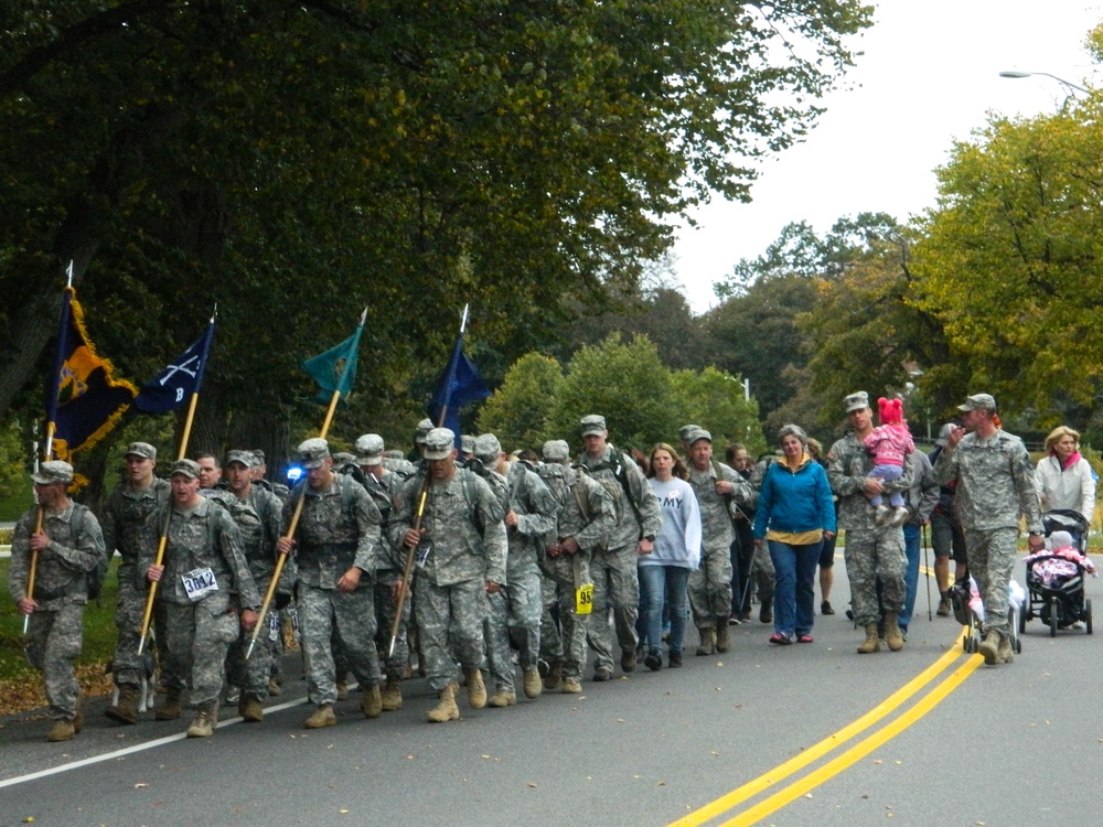 Maine service members march marathon and honor memories