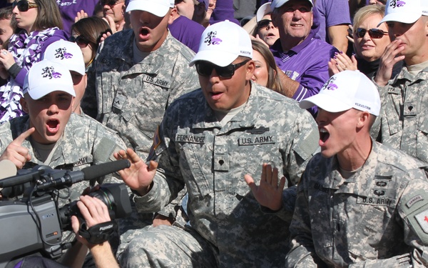 K-State, Fort Riley communites come together on the field