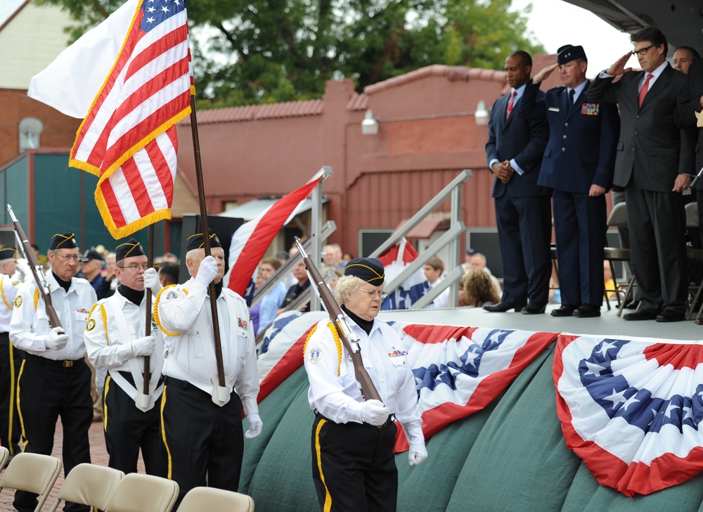 Texas Legislative Medal of Honor presentation