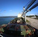 Marine Corps heavy equipment arrives in Tinian