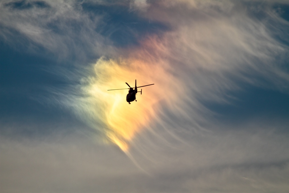 Fire rainbow
