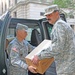Army Reserve soldiers deliver soap for homeless veterans