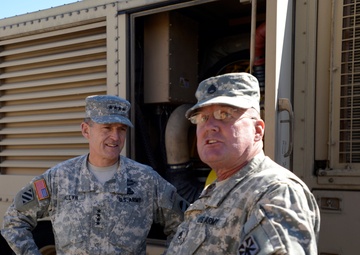 Gen. Daniel B. Allyn visits Fort Bliss