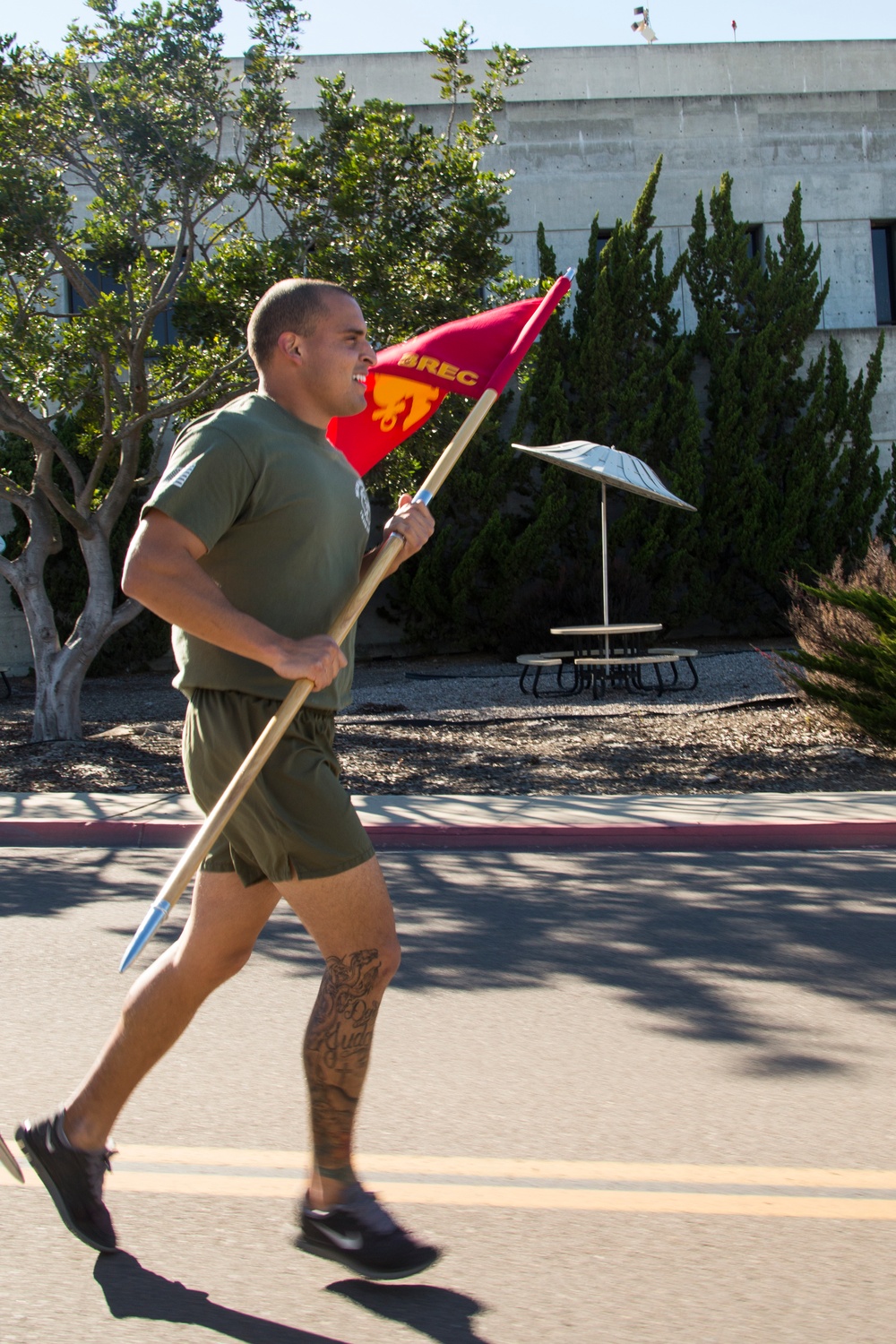 Marines run 238 motivated miles for 238 motivated years