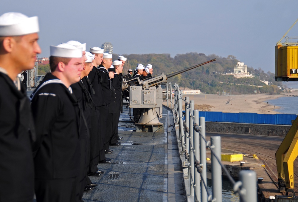 USS Mount Whitney operations