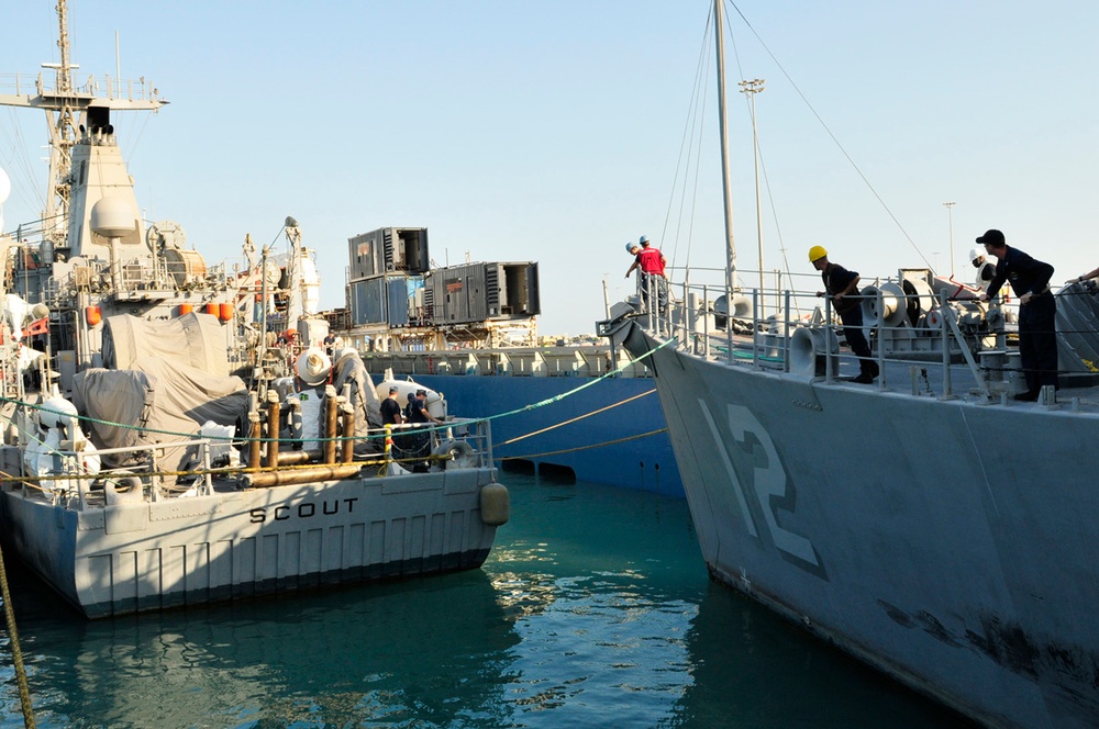 USS Ardent and USS Scout return to San Diego