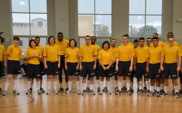 Recruits compete in Captain's Cup