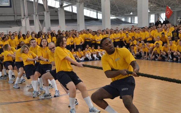 Recruits compete in Captain's Cup