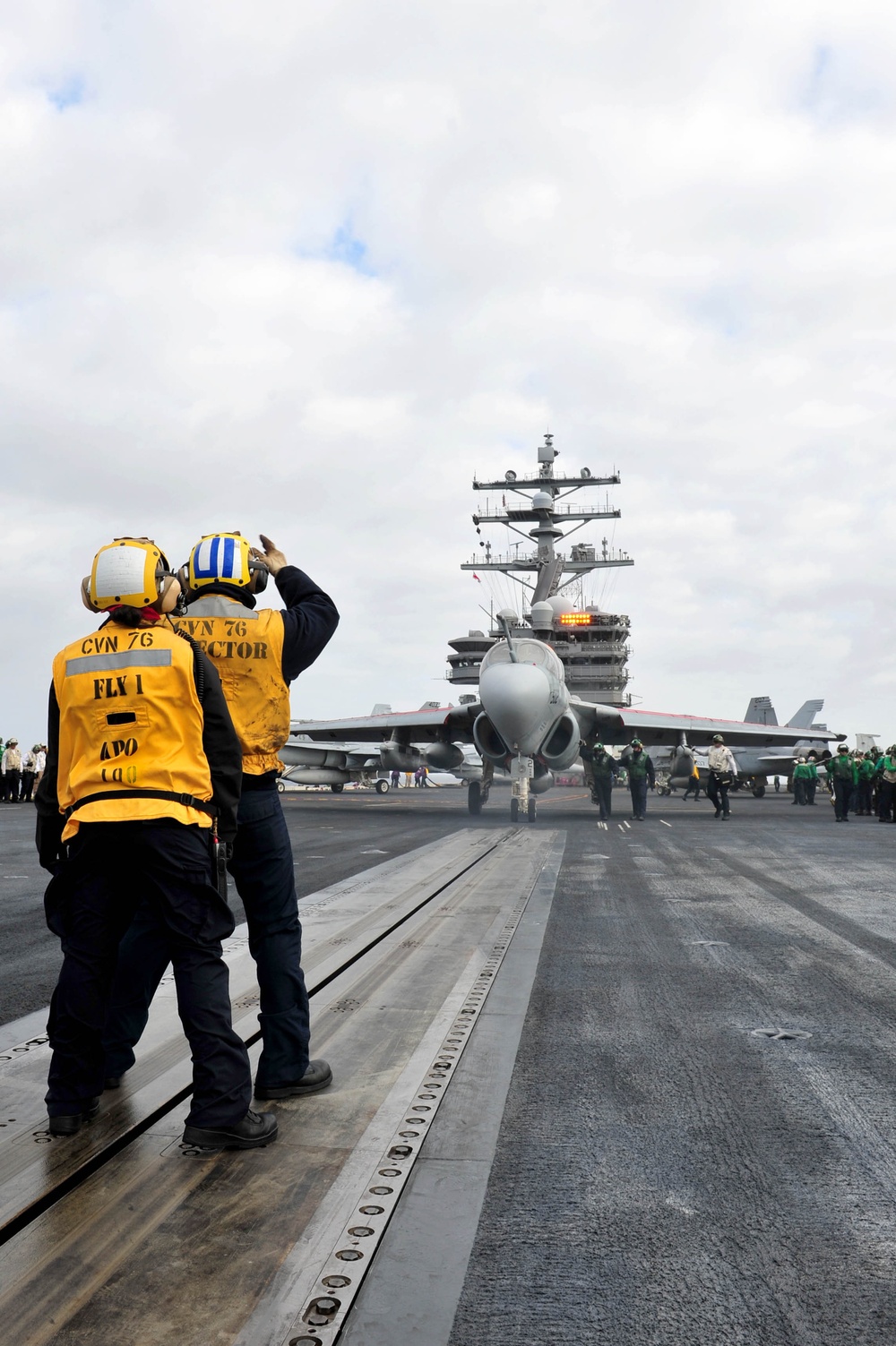 USS Ronald Reagan flight operations