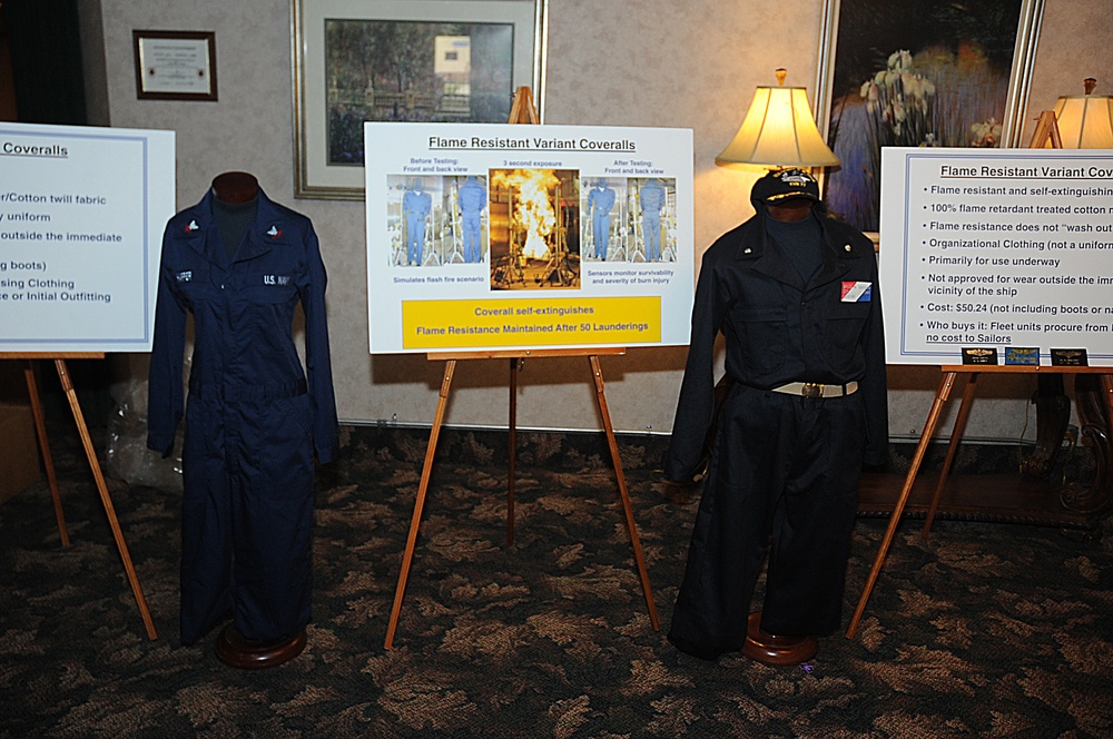 FRV coveralls display