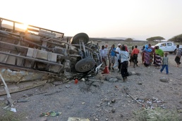US soldiers respond to Djiboutian vehicle accident