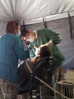 Dental team keeps soldiers smiling in the field