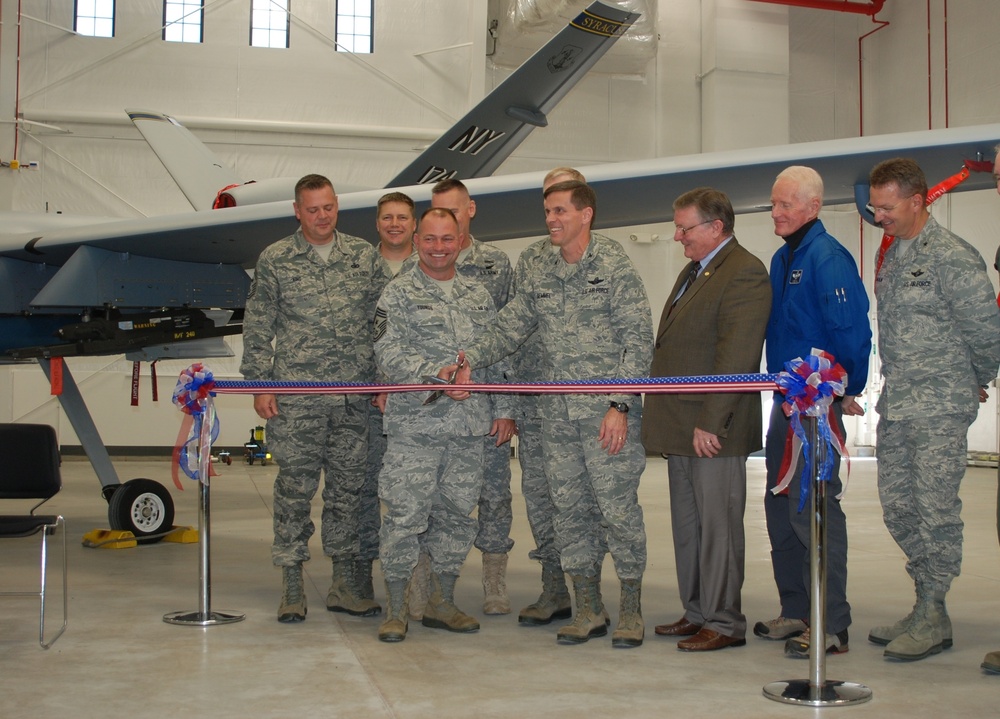 New York National Guard opens new MQ-9 hangar at Fort Drum