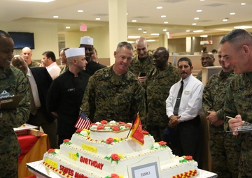 Food service Marines compete for best Marine Corps’ birthday cake