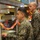 2nd MLG Commander, staff serve lunch for Marine Corps