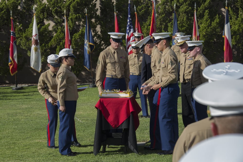 History repeats itself; Marines celebrate birthday with honored traditions