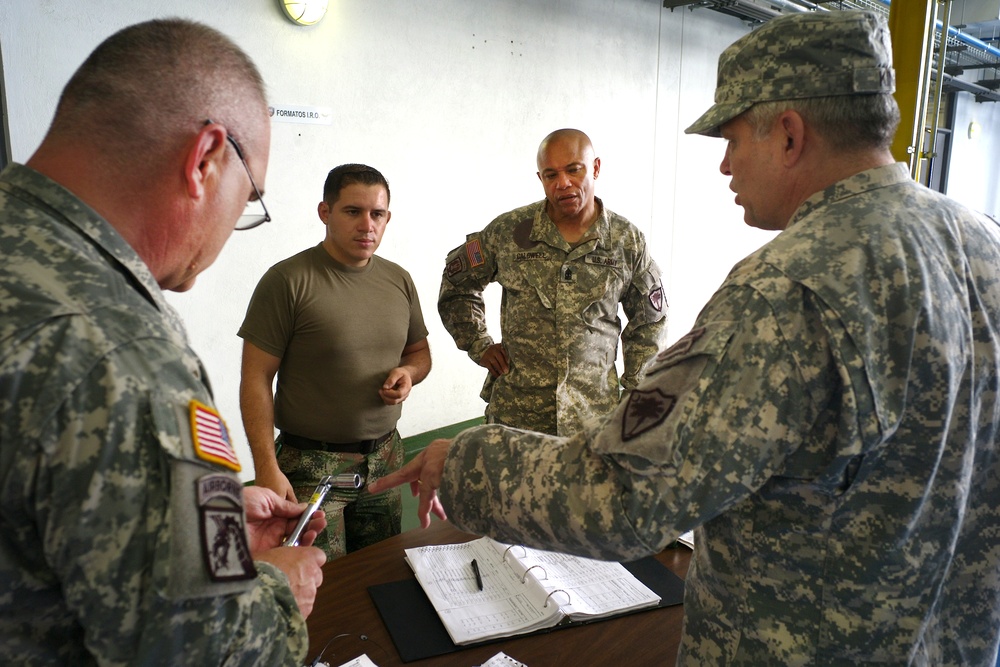 South Carolina National Guard team visits Colombian Army aviation-maintenance facility