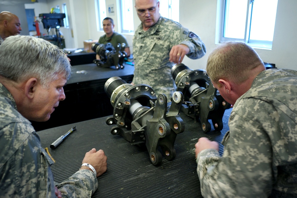 South Carolina National Guard team visits Colombian Army aviation-maintenance facility