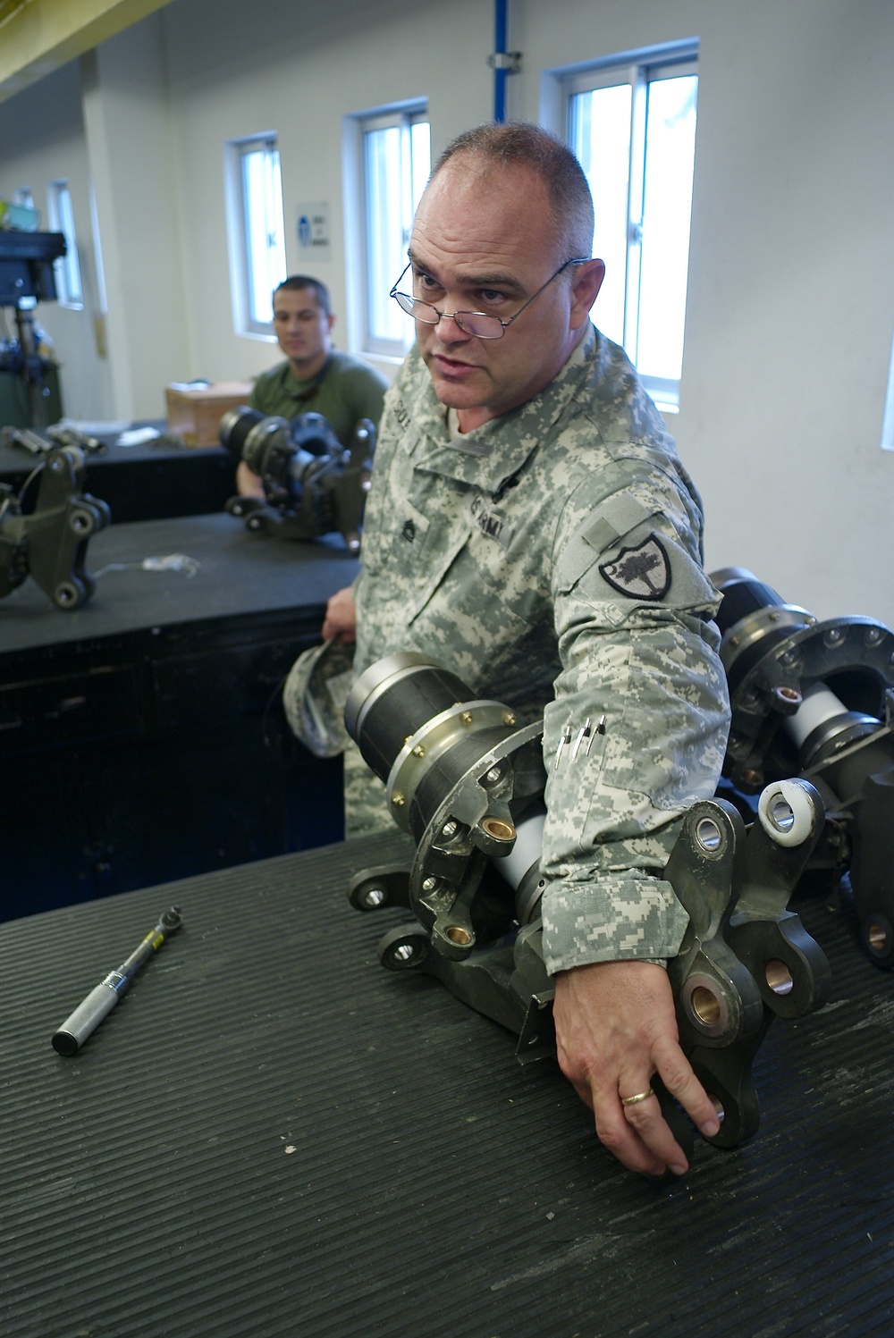 South Carolina National Guard team visits Colombian Army aviation-maintenance facility