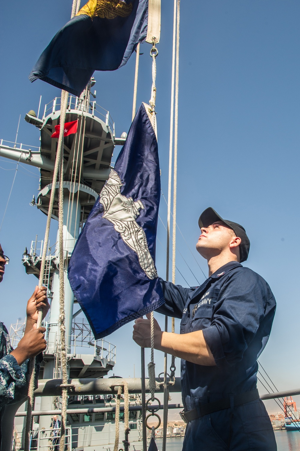 BOXER raises ESWS pennant