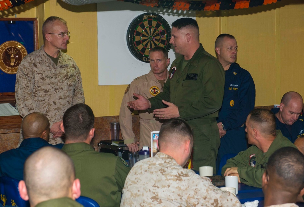 Brig. Gen. Olson visits Boxer