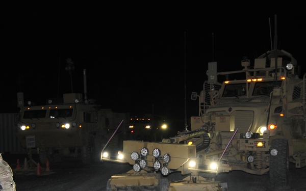 1113th Transportation Company rolls out to Tarin-Kwot