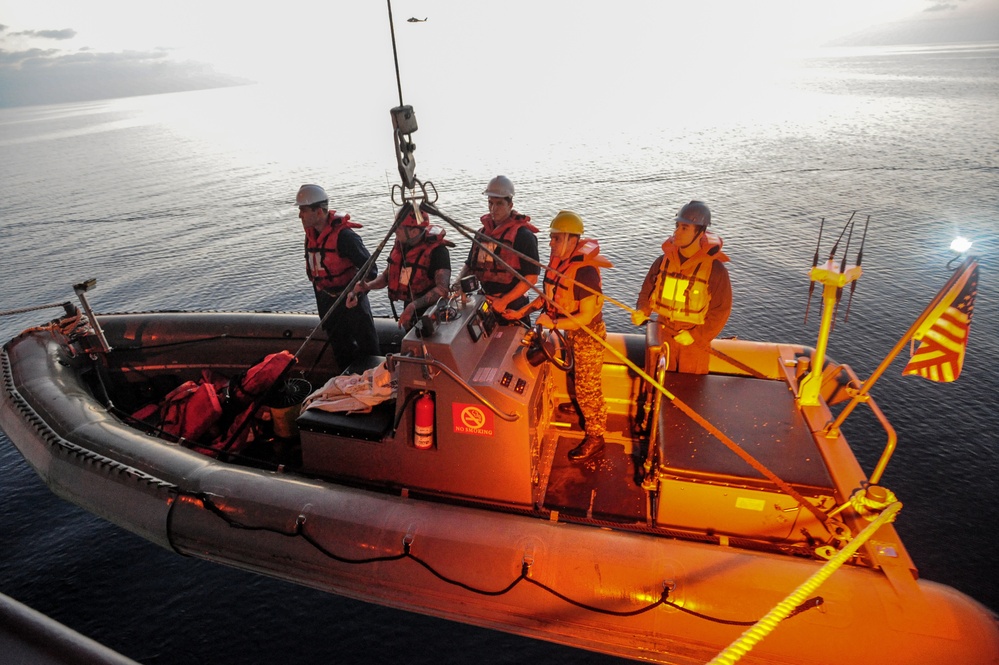 RHIB operations