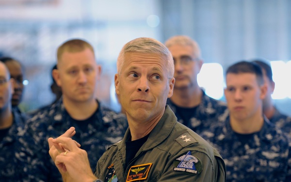 Navy's MZ-3A manned airship orientation flight