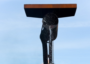 Fire training at Dover AFB