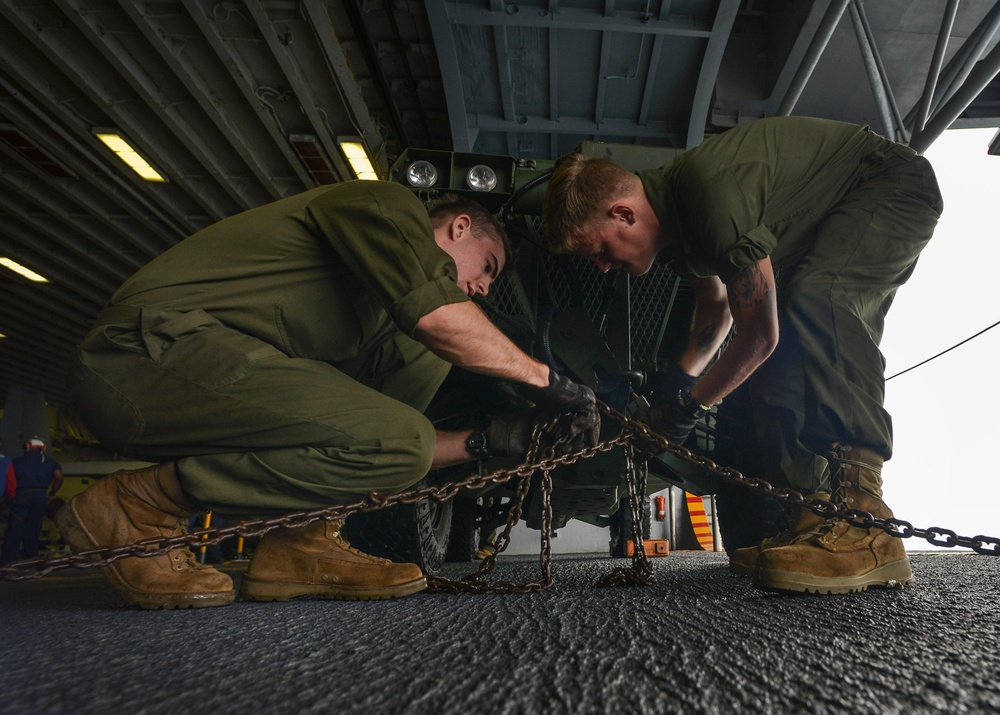 Amphibious Ready Group Marine Expeditionary  Unit (ARGMEU) exercises