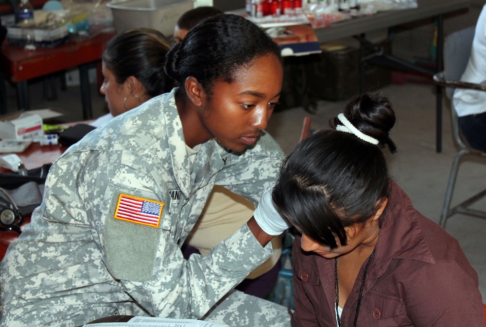 Joint Task Force-Bravo provides medical care to more than 1,200 in Honduras