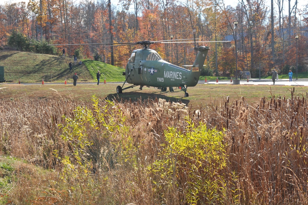 Sikorsky UH-34D Arrives at National Museum of the Marine Corps