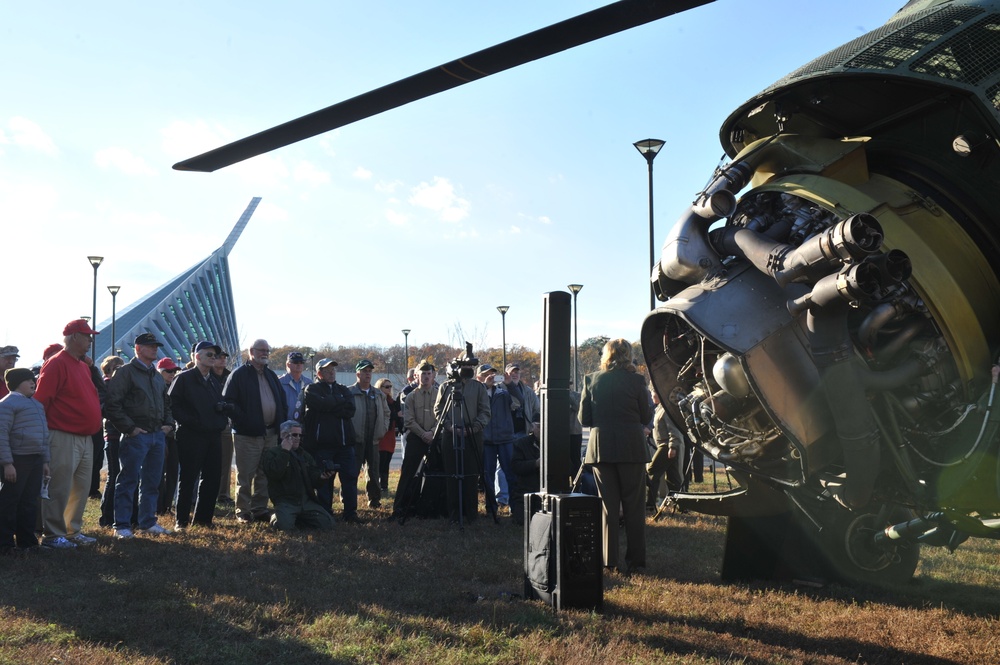 Sikorsky UH-34D Arrives at National Museum of the Marine Corps