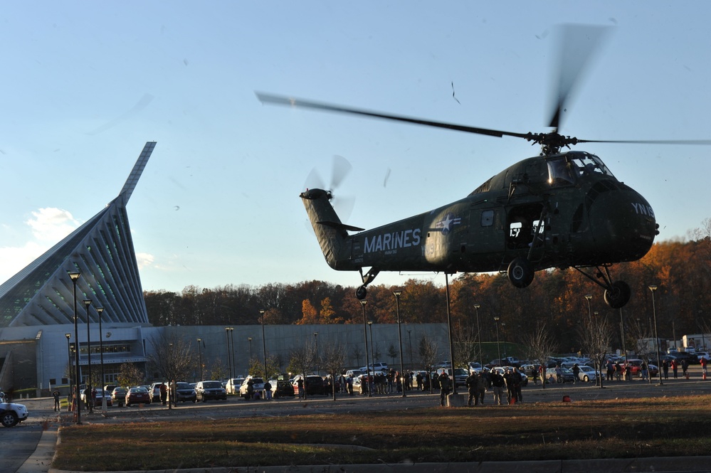 Sikorsky UH-34D Arrives at National Museum of the Marine Corps