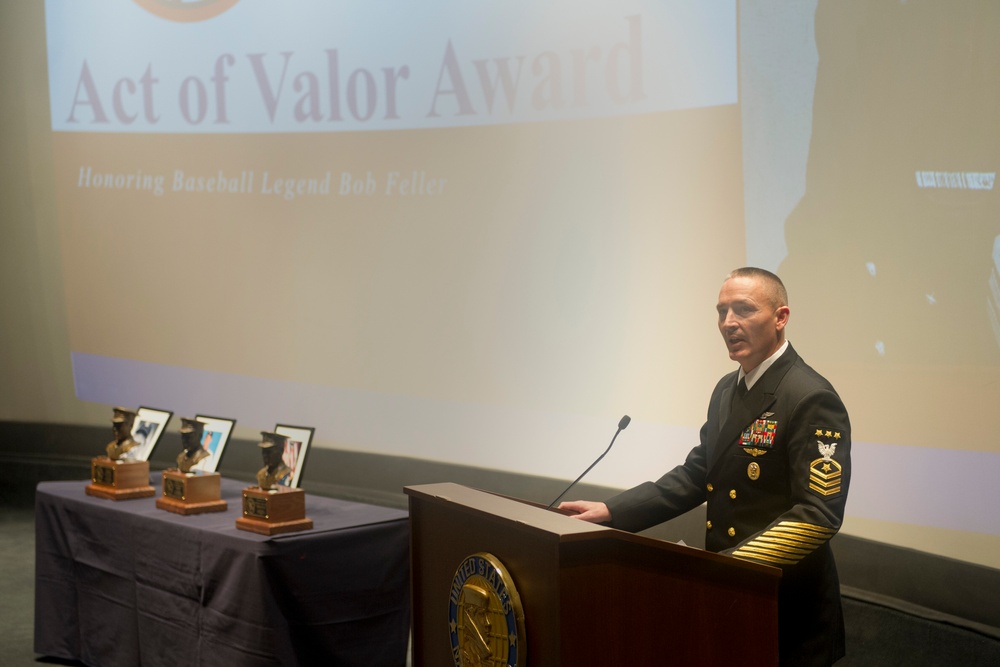 Bob Feller Act of Valor Award ceremony