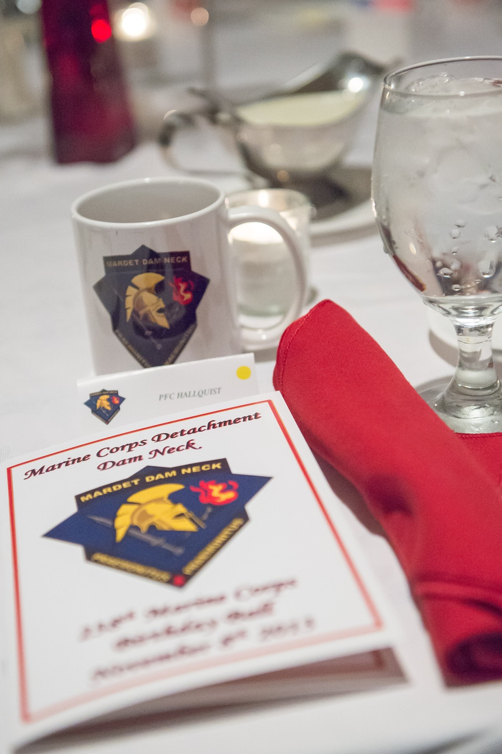 SEAC attends MARDET Dam Neck Marine Corps Ball