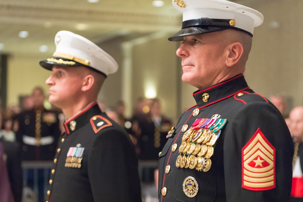 SEAC attends MARDET Dam Neck Marine Corps Ball