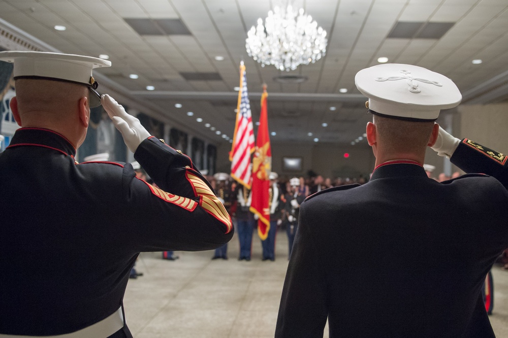 SEAC attends MARDET Dam Neck Marine Corps Ball