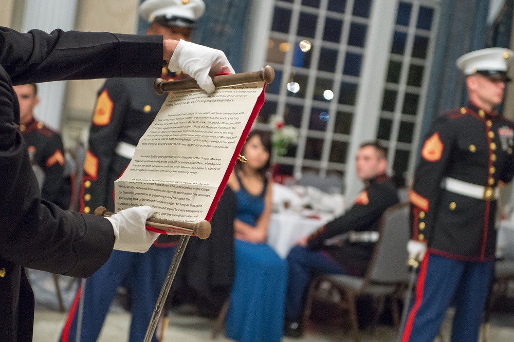 SEAC attends MARDET Dam Neck Marine Corps Ball