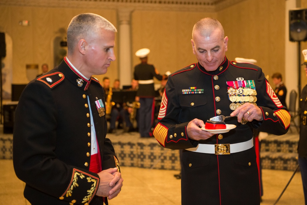 SEAC attends MARDET Dam Neck Marine Corps Ball