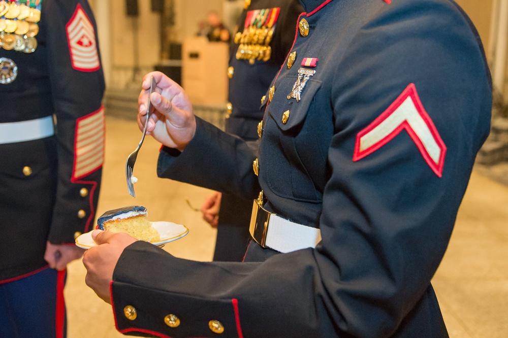 SEAC attends MARDET Dam Neck Marine Corps Ball