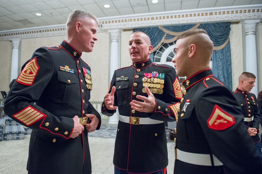 SEAC attends MARDET Dam Neck Marine Corps Ball