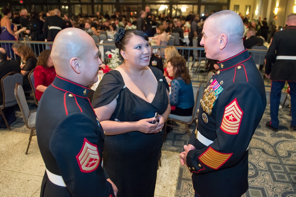 SEAC attends MARDET Dam Neck Marine Corps Ball